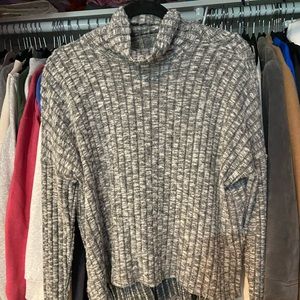 two sweaters. both soft. worn once